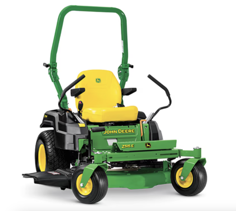 Studio image of Z-Trak Z515E Zero Turn Mower with a 48-inch deck
